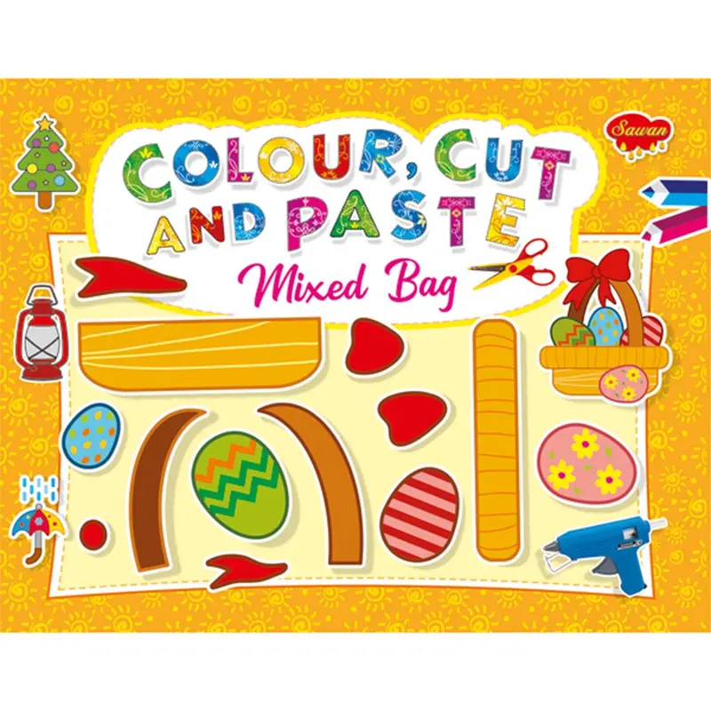 Sawan Colours Cut And Paste  Mixed Bag