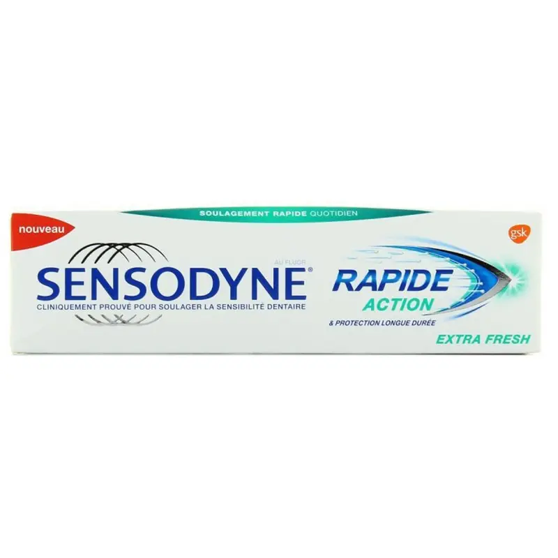 SENSODYNE QUICK ACTION EXTRA FRESH 75 ML