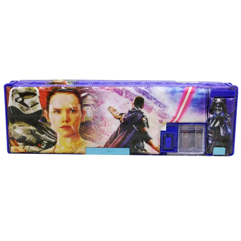 Star war Pencil Box with Both Side Storage & in-Built Sharpener / 65005XQ