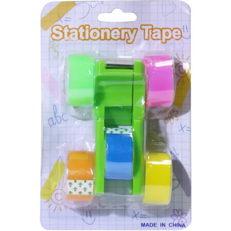Stationery Tape *5  Q-102AGreen