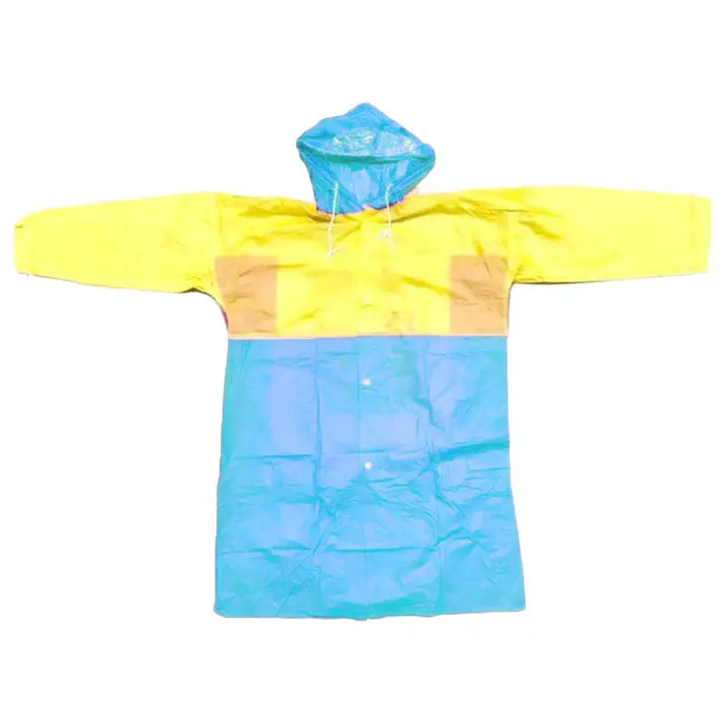 Student School Bag Raincoat Poncho / 10205Blue / Medium