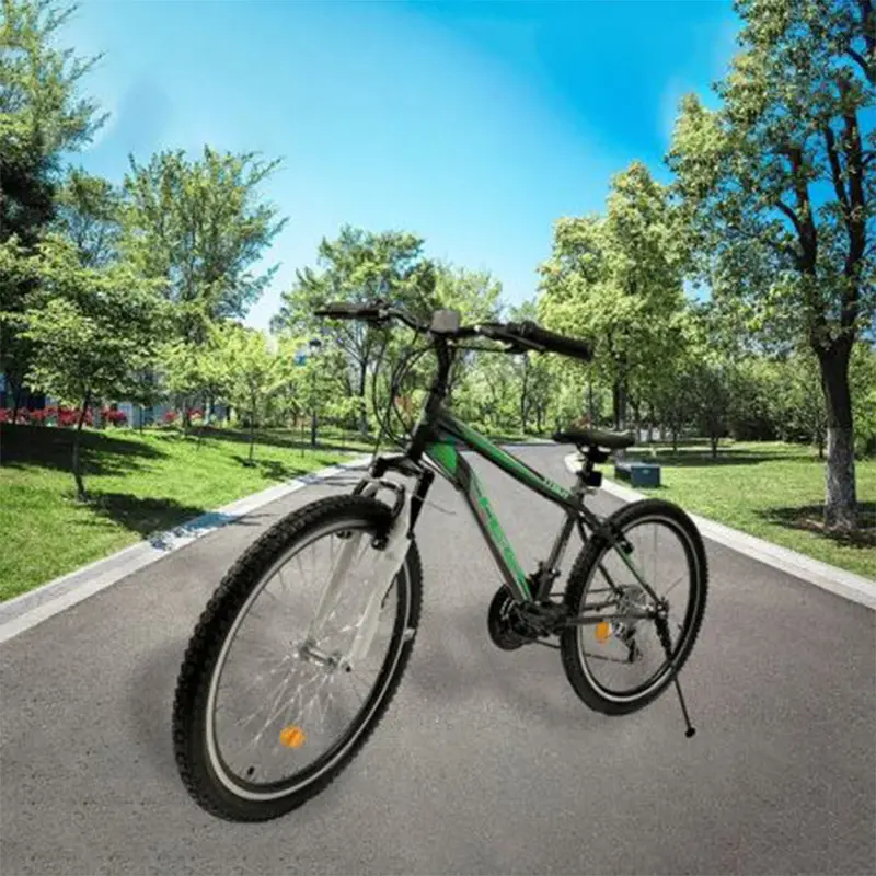 Tec  Bike Titan Grey Green With Shimano