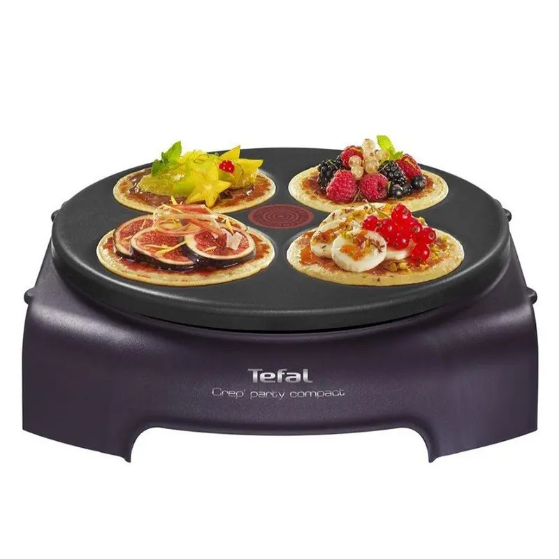 Tefal Crepe And PanCake Party Compact 4 Plates Black 900 w / PY303633