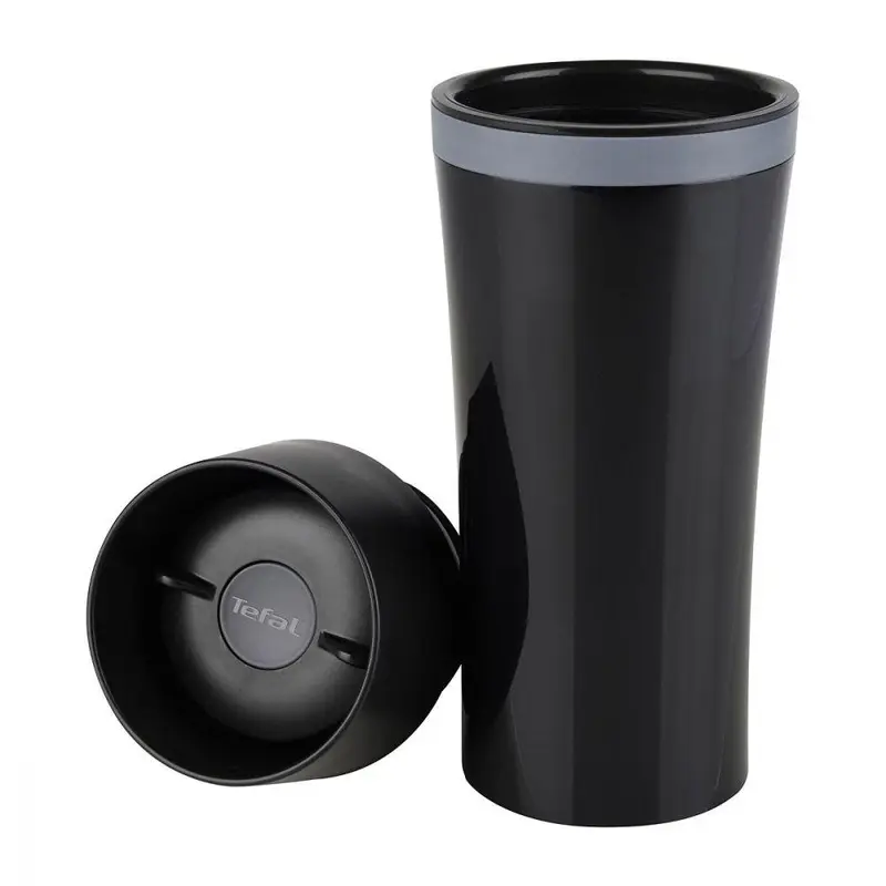Tefal Plastic Travel Mug Fun 360 ml  Black / K3071114