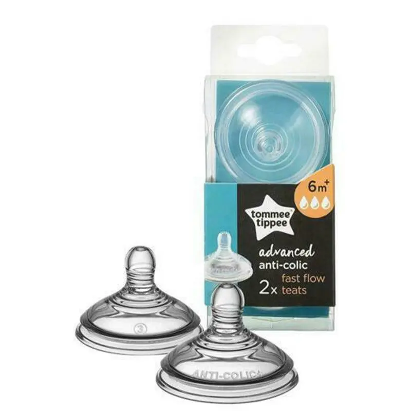 Tommee Tippee  Advanced Anti-Colic Fast Flow Teat (2Pcs)