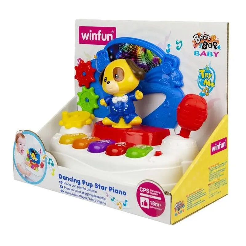 Win Fun Dancing Pup Star Piano