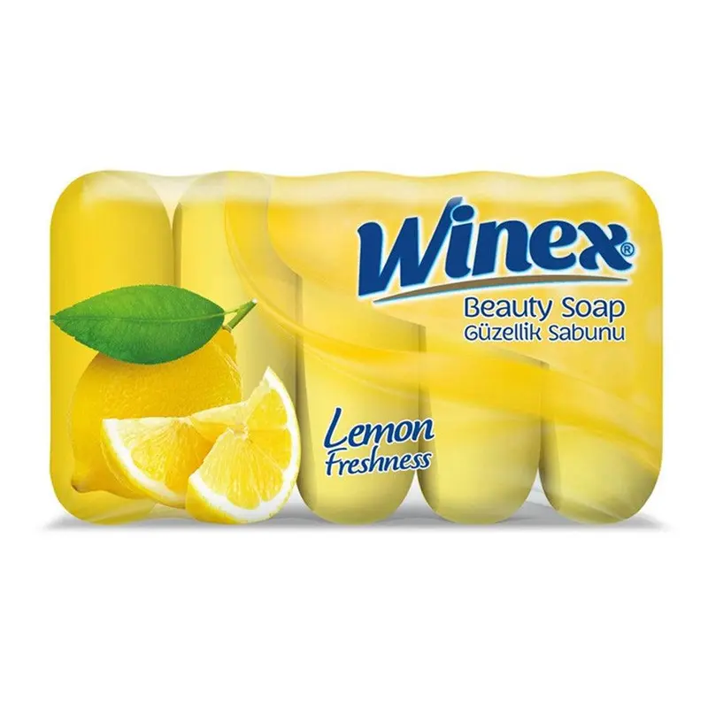 Winex Beauty Soap Lemon 5 X 55g ( 5 Pcs)