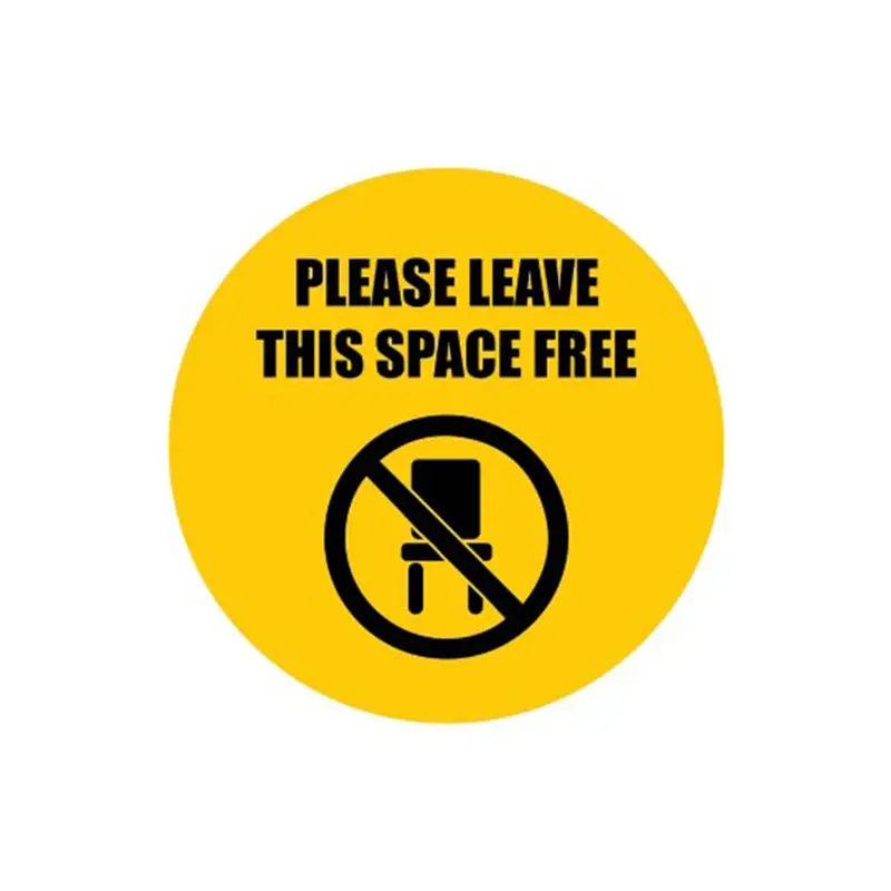 Avery Please Leave This Space Free 20cm Label A4 (5pk)