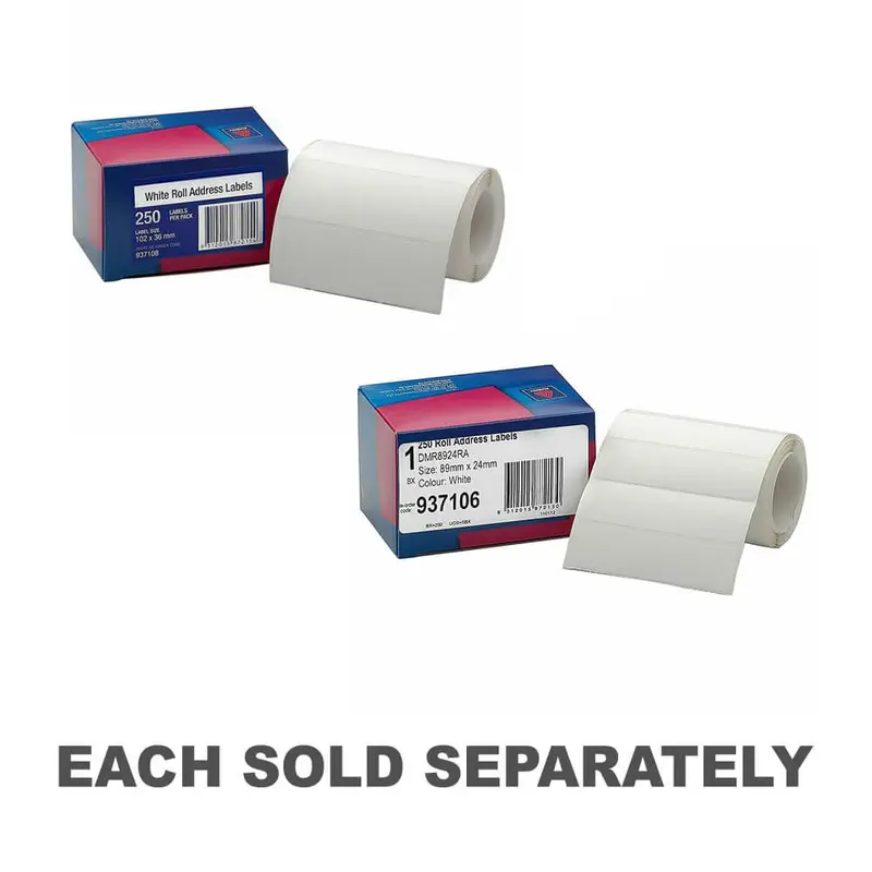 Avery Address Label Roll 250pk102x36mm