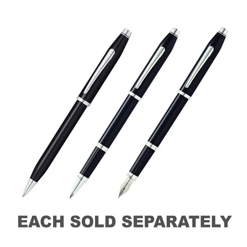 Century II Black Lacquer PenBallpoint
