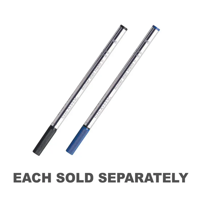 Medium Slim Single Rollerball Pen RefillBlack