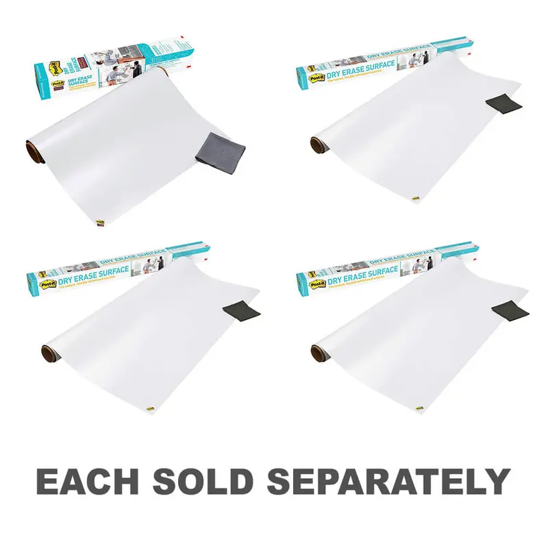 Post-it Dry Erase Surface (White)1200x900mm