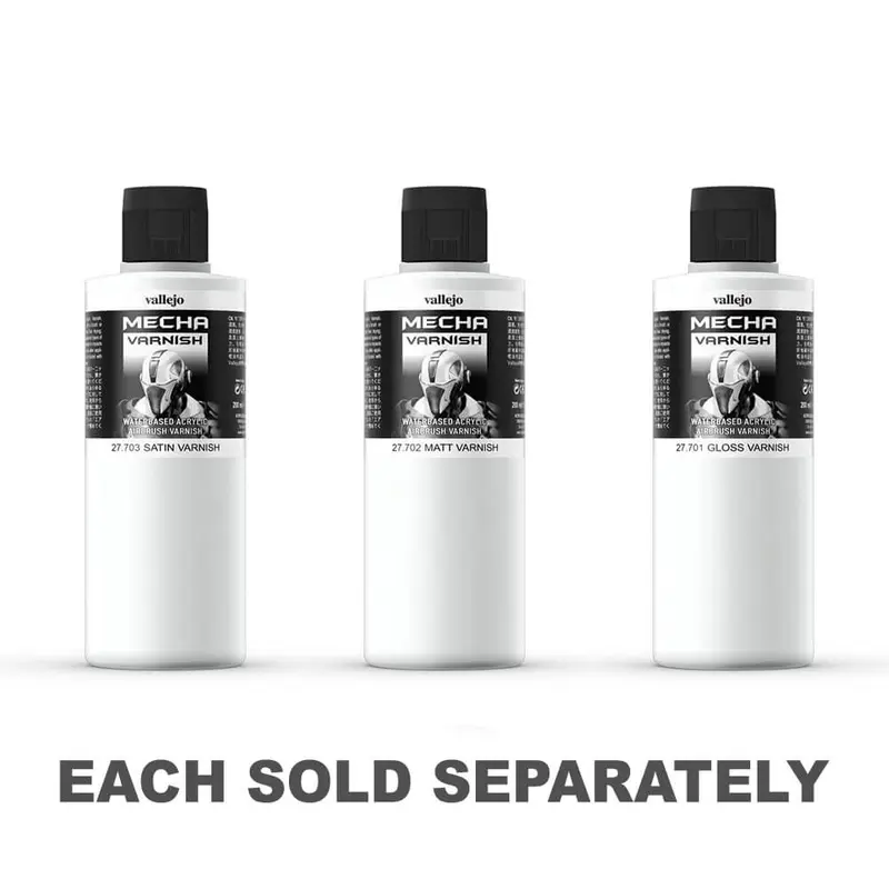 Vallejo Paints Mecha Colour 200mLGloss Varnish