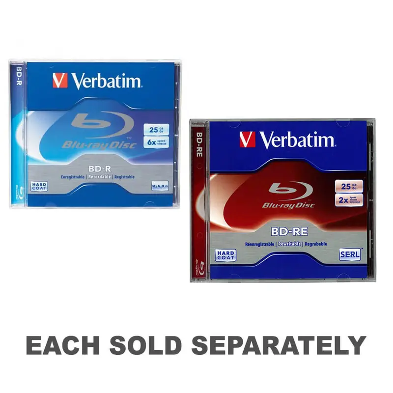 Verbatim Blu-Ray Disc with Case (25GB)BD-R
