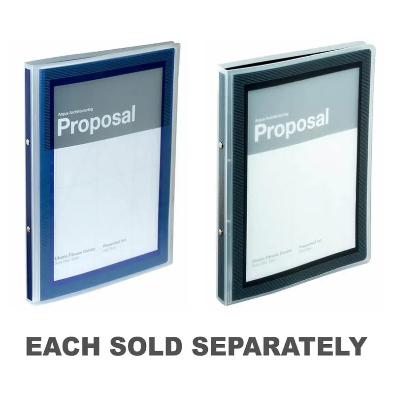 Avery Flexi-View 2 Ring Presentation Binder (A4)Navy