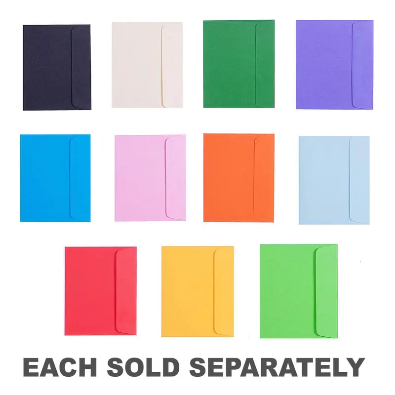 Quill Envelope 25pk 80gsm (C6)Black