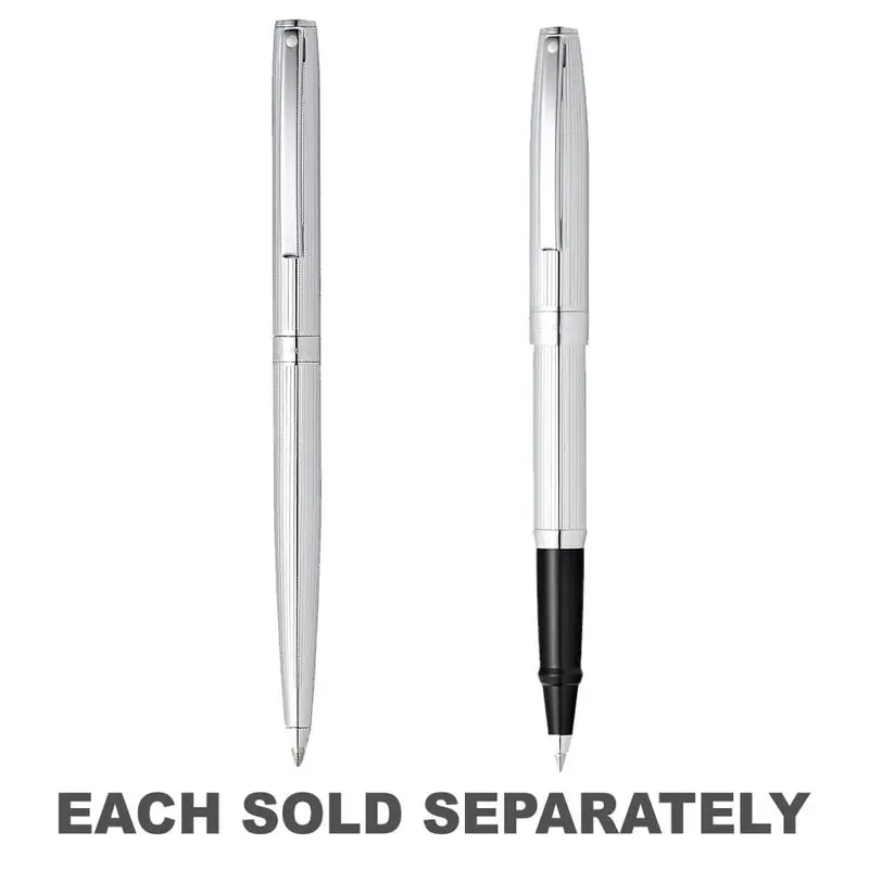 Sagaris Chrome Finish Engraved PenBallpoint