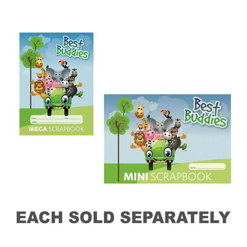 Writer Best Buddies Scrap Book 100gsm (64 Pages)Mini