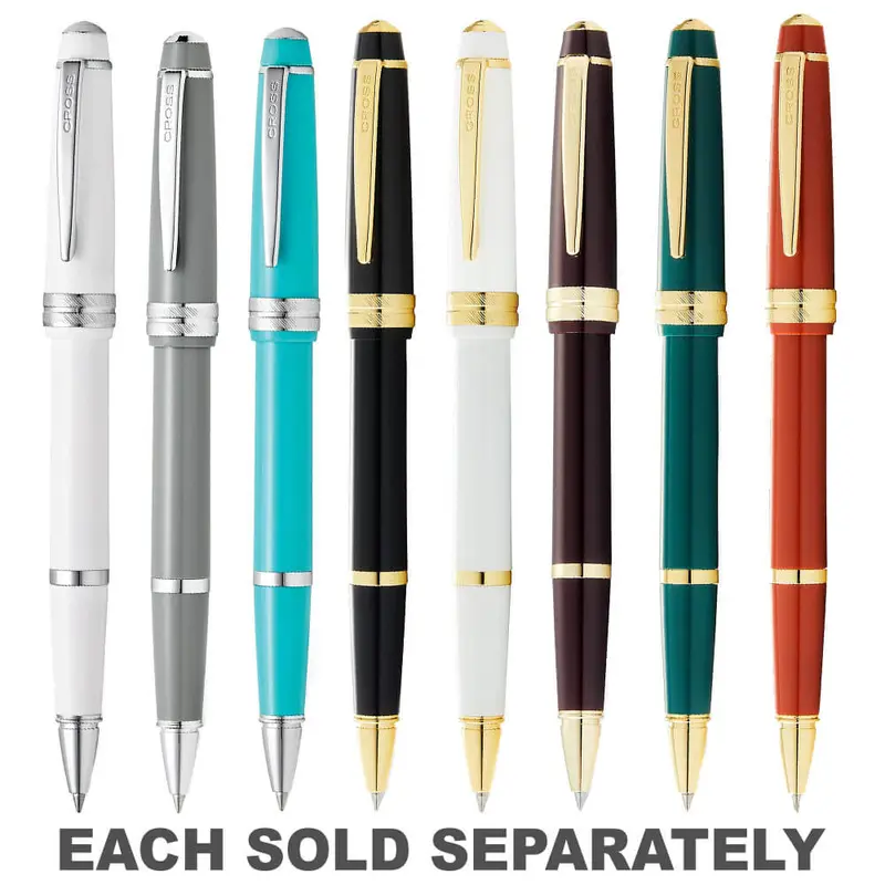 Cross Bailey Light Gloss Rollerball PenBurgundyRed/Gld