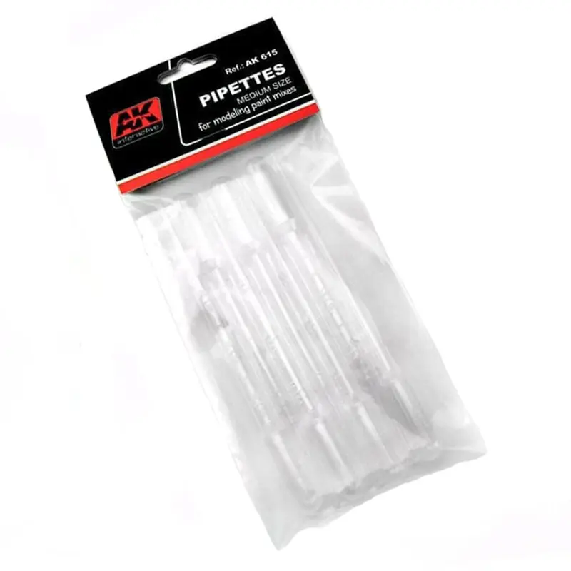 AK Interactive Pipettes Modelling Paint Mixes Medium 7pcs