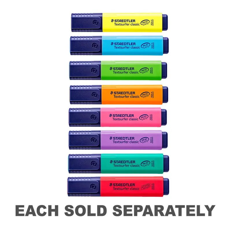 Staedtler Textsurfer Highlighter (Box of 10)Blue