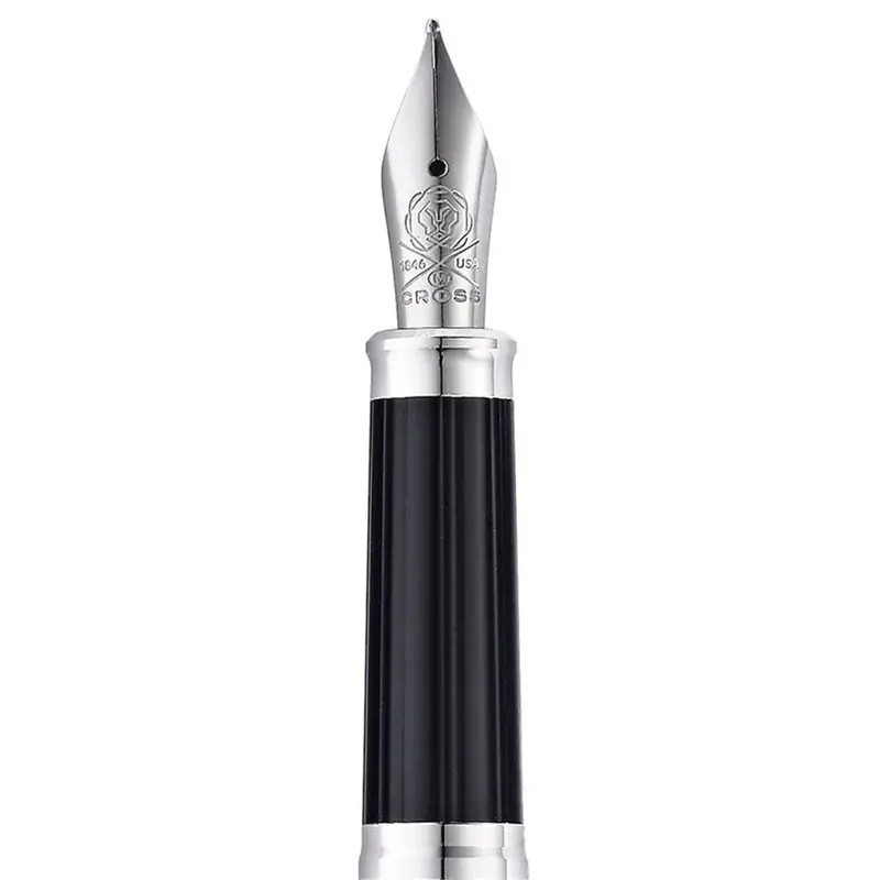Cross Century II Rhodium Plated 18k Gold Fine Nib