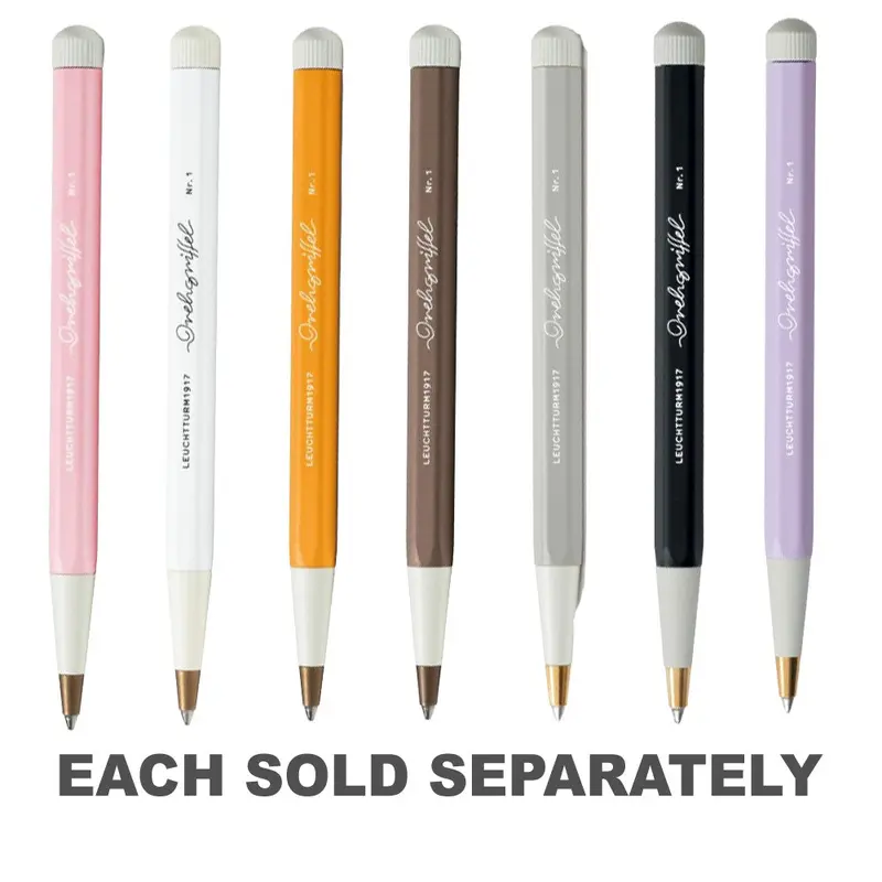 Drehgriffel #1 Gel Twist Pen w/ Black Ink 0.5mmBlack