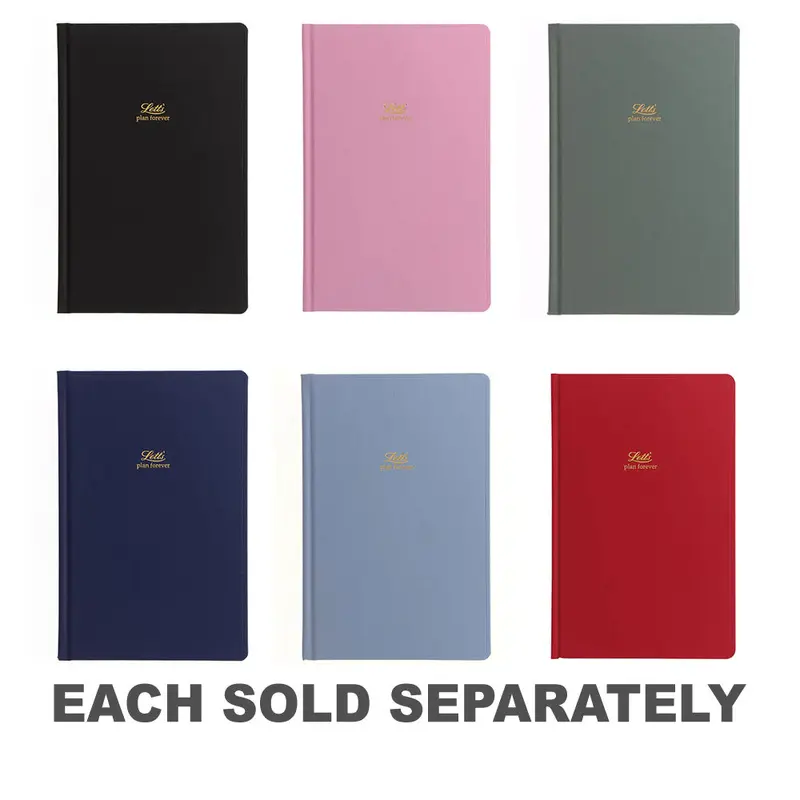 Letts Icon Book Perpetual DiaryBlue