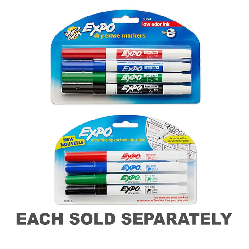 Expo Whiteboard Marker (Box of 6)Extra Fine