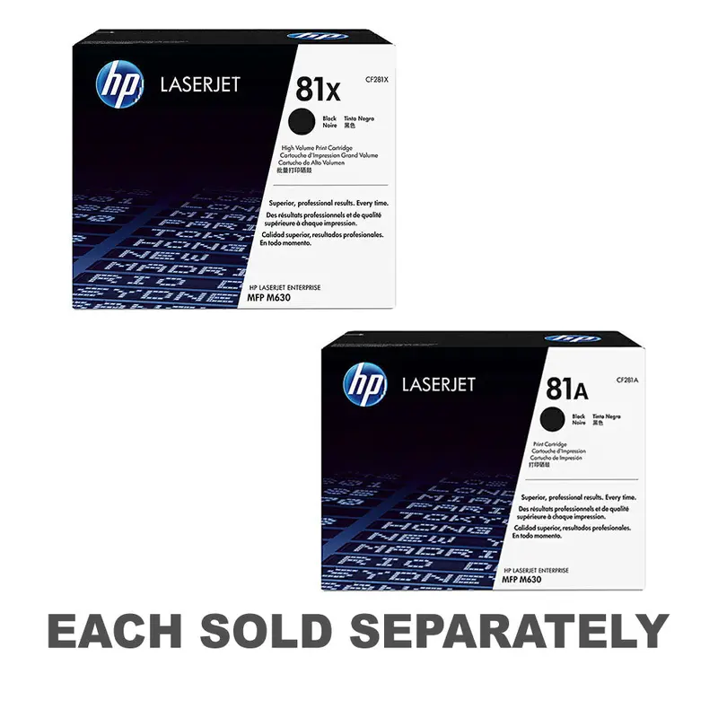 HP 81 Toner Cartridge (Black)81A