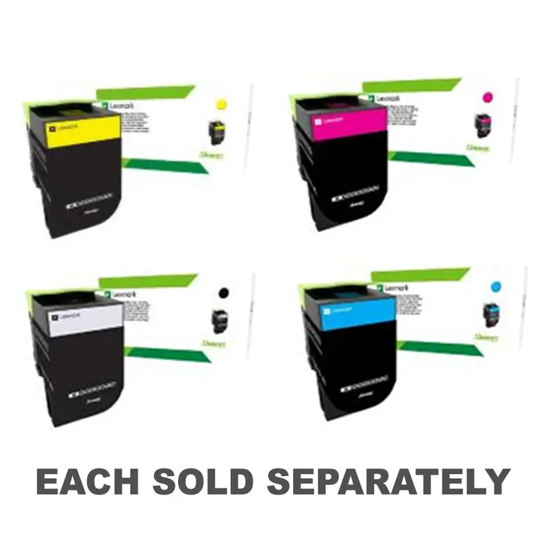 Lexmark 808S Standard Yield Toner CartridgeBlack