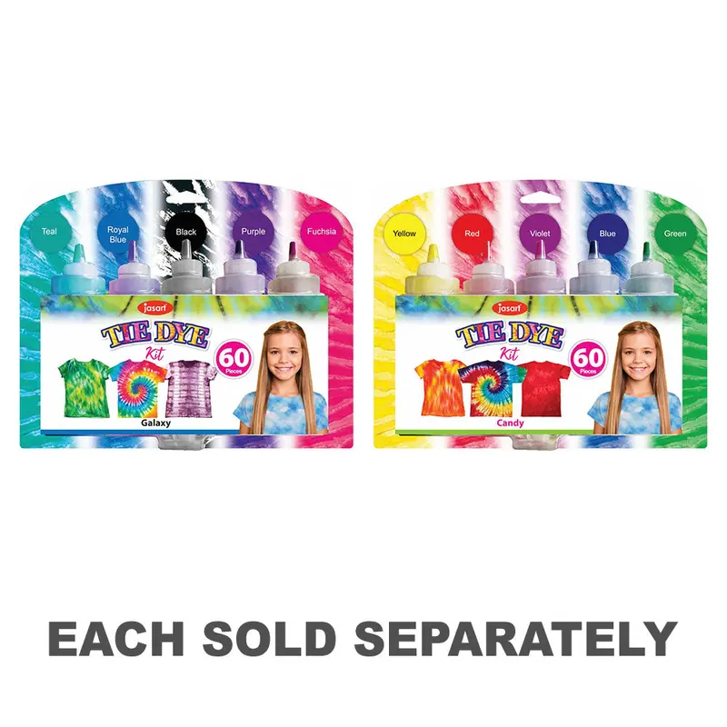 Jasco Tie Dye Kit (Pack of 60)Candy