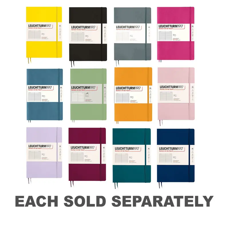 Leuchtturm SC Composition Ruled Notebook B5Anthracite