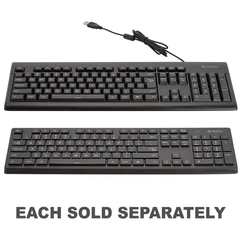 Moki Keyboard (Black)Wired