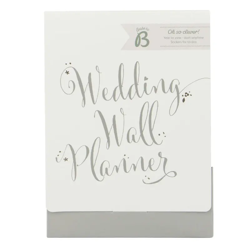 Bride to B Wall Planner
