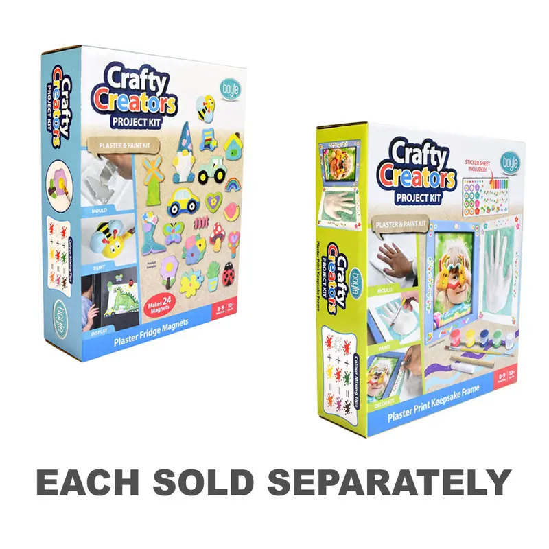 Crafty Creators Plaster and PaintFridge Magnets