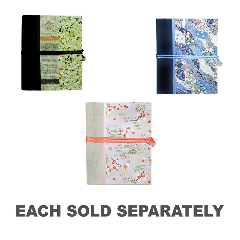 Lantern Studios Japanese A5 Address BookCherry Gold