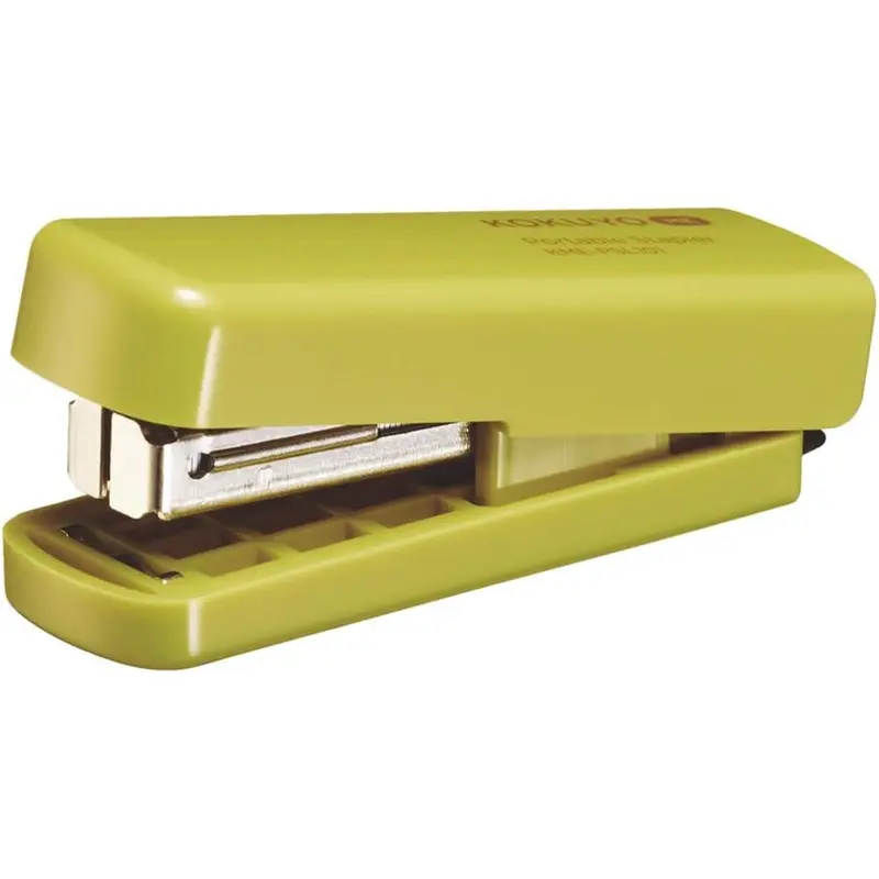 KOKUYO ME Portable Stapler Golden Green KME-PSL101YG