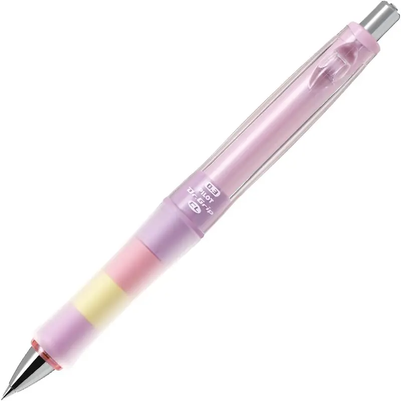 PILOT Mechanical Pencil Dr.Grip CL PlayBorder, 0.3mm, Pastel Pink, HDGCL50R3-PPP