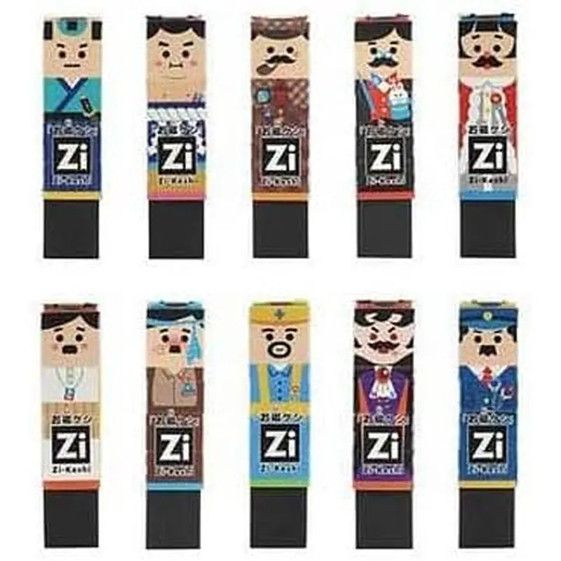 KUTSUWA HiLiNE Zi-Keshi Oji-Keshi 10 Types/Patterns Included RE043 Set of 20