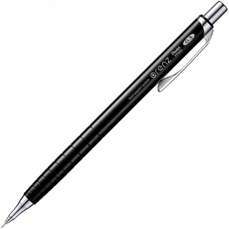 Pentel Mechanical Pencil Orenz 0.3mm XPP503-A Black