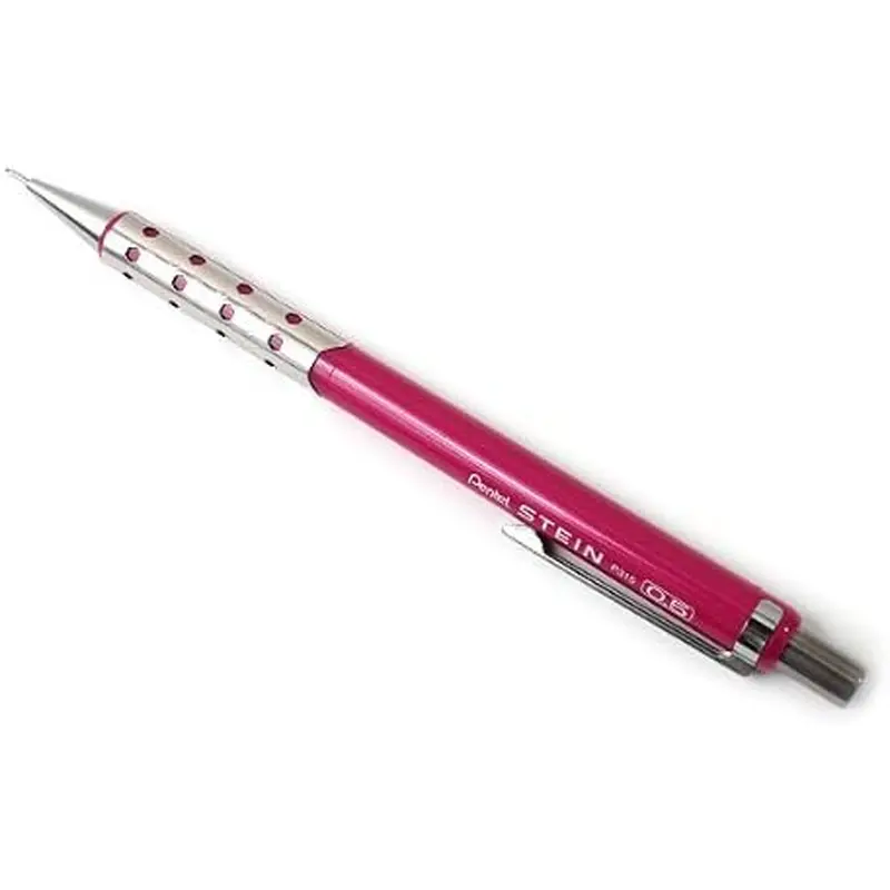 Pentel Mechanical Pencil Stein 0.5mm, Metallic Pink, XP315-MP